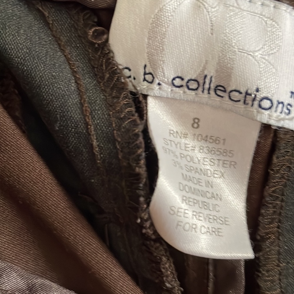 Brown slacks - Picture 2 of 2